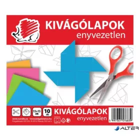 Kivágó, 15x15 mm, ICO 'Süni', 10 lap