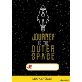   Füzet, tűzött, A5, lecke, 32 lap, ICO "Süni", astronaut