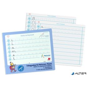   Füzet, tűzött, 245x295 mm, fekvő, 32 lap, 1. osztály, ICO "Süni Meixner", előnyomott