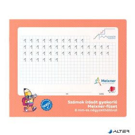   Füzet, tűzött, négyzethálós, 245x295 mm, fekvő, 32 lap, 1. osztály, ICO "Süni Meixner"