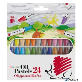   Olajpasztell kréta, ICO "Süni", 24 különböző szín