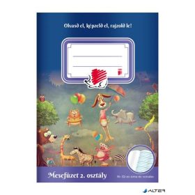   Olvasónapló, tűzött, A5, 32 lap, 2. osztály, ICO "Süni Mesefüzet"