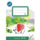 Füzet, tűzött, A5, sima, 32 lap, ICO "Süni Sulikész", "20-32"