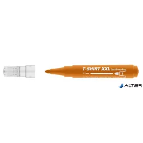   Textilmarker, 1-3 mm, kúpos, ICO "XXL T-Shirt", barna