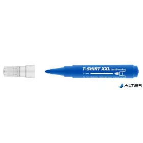   Textilmarker, 1-3 mm, kúpos, ICO "XXL T-Shirt", kék