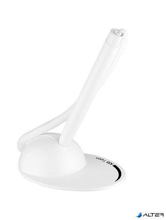 Ügyféltoll, 0,8 mm, fehér tolltest, ICO "T-Pen", kék