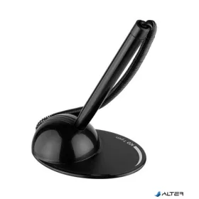   Ügyféltoll, 0,8 mm, fekete tolltest, ICO "T-Pen", kék