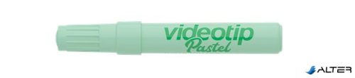Szövegkiemelő, 1-4 mm, ICO "Videotip", pasztell zöld