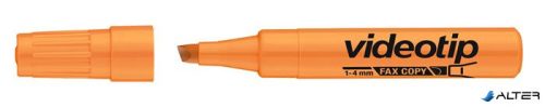 Szövegkiemelő, 1-4 mm, ICO "Videotip", narancssárga