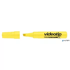 Szövegkiemelő, 1-4 mm, ICO 'Videotip', sárga