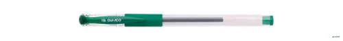 Zseléstoll, 0,5 mm, kupakos, ICO "Gel-Ico", zöld