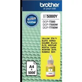   BT5000Y Tinta DCP T-300, 500W, 700W nyomtatókhoz, BROTHER, sárga, 5k