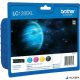LC1280XLBCMY Tintapatron multipack MFC J6910DW, BROTHER, b+c+m+y, 1*2400 o., 3*1200 o.