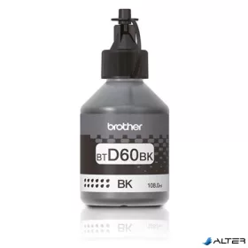   BTD60BK Tinta DCP-T310W, T510W, T710W, MFC-T810W, 910DW nyomtatókhoz, BROTHER, fekete, 6500 oldal