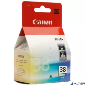  CL-38 Tintapatron Pixma iP1800, 2500, MP210 nyomtatókhoz, CANON színes, 3*3ml
