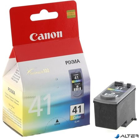 CL-41 Tintapatron Pixma iP1300, 1600, 1700 nyomtatókhoz, CANON színes, 3*4ml
