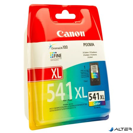 CL-541XL Tintapatron Pixma MG2150, 3150 nyomtatókhoz, CANON színes, 400 oldal