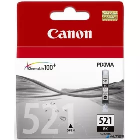 CLI-521B Tintapatron Pixma iP3600, 4600, MP540 nyomtatókhoz, CANON fekete, 9ml