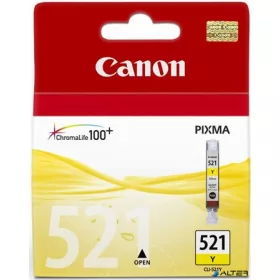 CLI-521Y Tintapatron Pixma iP3600, 4600, MP540 nyomtatókhoz, CANON sárga, 9ml