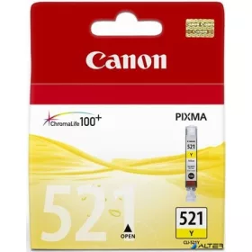CLI-521Y Tintapatron Pixma iP3600, 4600, MP540 nyomtatókhoz, CANON sárga, 9ml