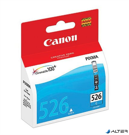 CLI-526C Tintapatron Pixma iP4850, MG5150, 5250 nyomtatókhoz, CANON kék, 570 oldal