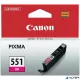CLI-551M Tintapatron Pixma iP7250, MG5450 nyomtatókhoz, CANON vörös, 7ml