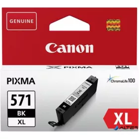 CLI-571XL Tintapatron Pixma MG 5700 Series/6800 Series/7700 Series nyomtatókhoz, CANON fekete, 11 ml