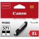 CLI-571XL Tintapatron Pixma MG 5700 Series/6800 Series/7700 Series nyomtatókhoz, CANON fekete, 11 ml