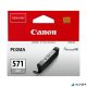 CLI-571G Tintapatron Pixma MG5750, 6850, 7750 nyomtatókhoz, CANON, szürke, 7ml