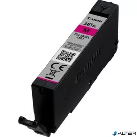   CLI-581MXL Tintapatron Pixma TS7550, 8150, 9150 nyomtatókhoz, CANON, magenta, 8,3ml