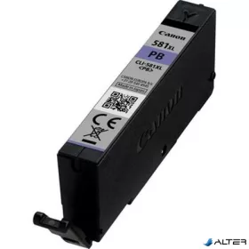   CLI-581PCXL Tintapatron Pixma TS7550, 8150, 9150 nyomtatókhoz, CANON, fotó kék, 8,3ml
