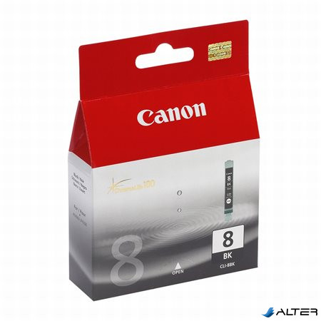 CLI-8B Tintapatron Pixma iP4200, 4300, 4500 nyomtatókhoz, CANON fekete, 13ml