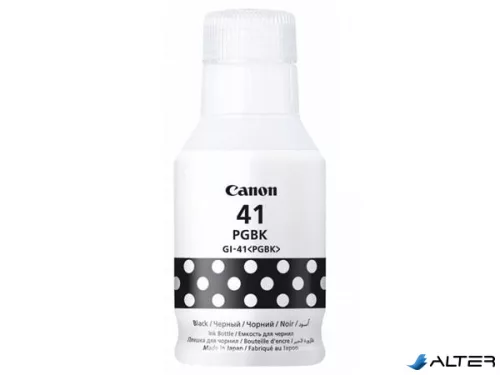 GI-41 Tinta Pixma G1420, G2420, G3420 nyomtatókhoz, CANON, fekete, 170 ml