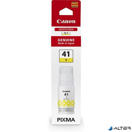 GI-41 Tinta Pixma G1420, G2420, G3420 nyomtatókhoz, CANON, sárga, 70 ml
