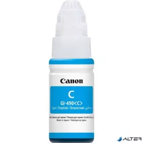   GI490 Tinta Pixma MFP G2411, G3411, G4411 nyomtatókhoz, CANON, cián, 70 ml