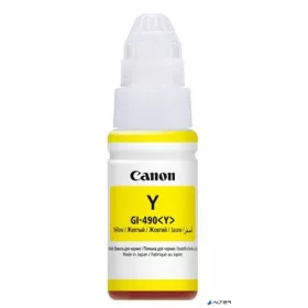   GI490 Tinta Pixma MFP G2411, G3411, G4411 nyomtatókhoz, CANON, sárga, 70 ml