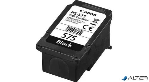 PG-575 Tintapatron Pixma TR4750i, TS3550i nyomtatókhoz, CANON, fekete, 100 oldal