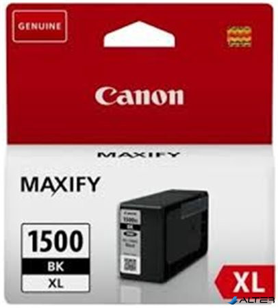PGI-1500BXL Tintapatron Maxify MB2350 nyomtatókhoz, CANON fekete, 34,7 ml