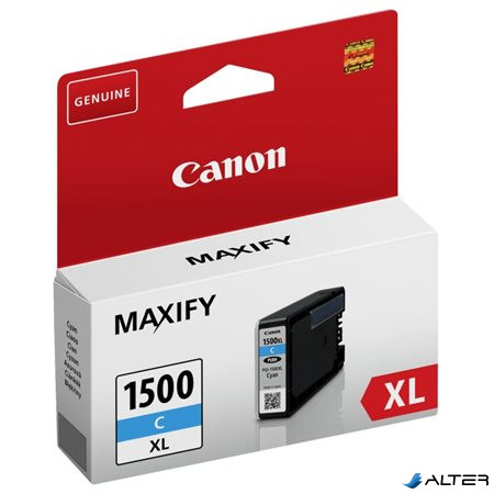PGI-1500CXL Tintapatron Maxify MB2350 nyomtatókhoz, CANON kék, 12 ml