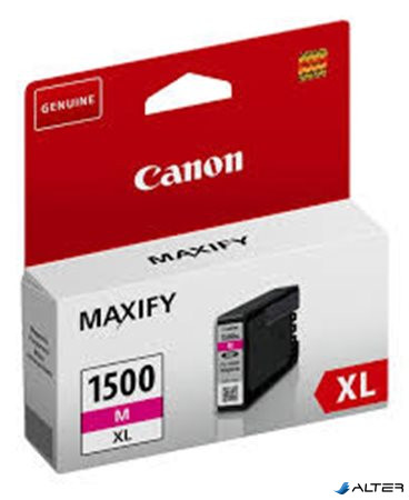 PGI-1500MXL Tintapatron Maxify MB2350 nyomtatókhoz, CANON vörös, 12 ml