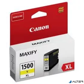 PGI-1500YXL Tintapatron Maxify MB2350 nyomtatókhoz, CANON sárga, 12 ml