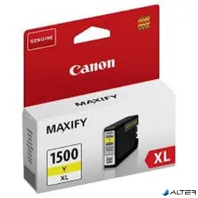 PGI-1500YXL Tintapatron Maxify MB2350 nyomtatókhoz, CANON sárga, 12 ml