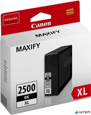 PGI-2500BXL Tintapatron Maxify MB5350 nyomtatókhoz, CANON fekete, 70 ml