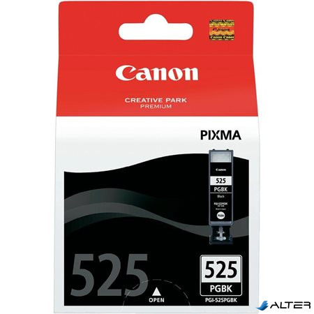 PGI-525B Tintapatron Pixma iP4850, MG5150, 5250 nyomtatókhoz, CANON, fekete, 323 oldal
