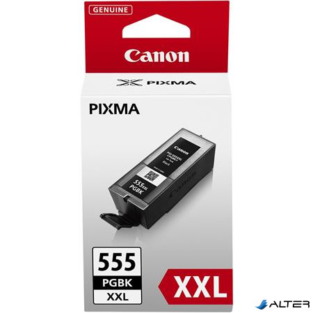 PGI-555XXL  Tintapatron  CANON, Pixma iX6850 és MX925 nyomtatókhoz, CANON, fekete, 37 ml, 1k
