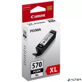 PGI-570BXL Tintapatron Pixma MG5750, 6850, 7750 nyomtatókhoz, CANON fekete, 22 ml