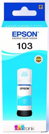 T00S24A Tinta EcoTank L3110, L3150, L1110 nyomtatókhoz, EPSON 103, cián, 65 ml