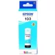 T00S24A Tinta EcoTank L3110, L3150, L1110 nyomtatókhoz, EPSON 103, cián, 65 ml