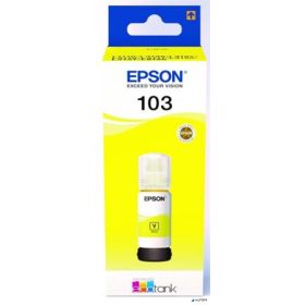   T00S44A Tinta EcoTank L3110, L3150, L1110 nyomtatókhoz, EPSON 103, sárga, 65 ml
