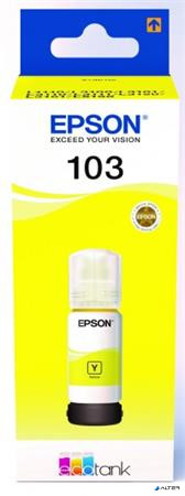 T00S44A Tinta EcoTank L3110, L3150, L1110 nyomtatókhoz, EPSON 103, sárga, 65 ml